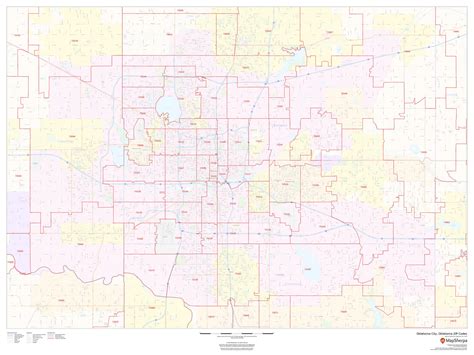 training and certification options for MAP Zip Code Map Of Oklahoma City